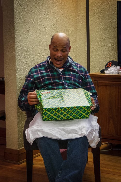 Jack a little bit too excited for Christmas